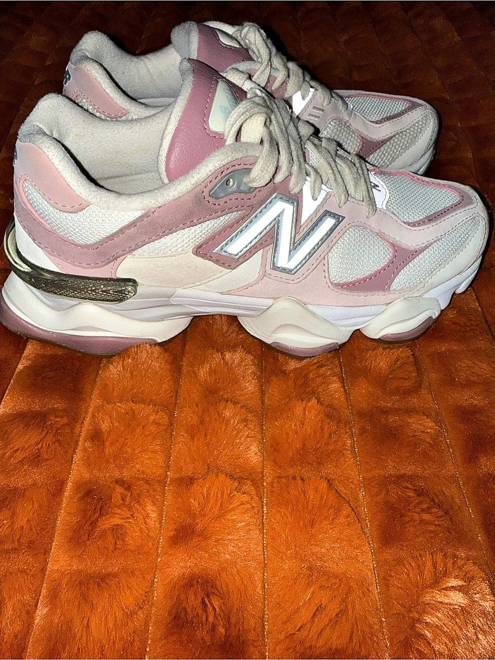 New Balance 9060 Rose Pink / Off White Women’s Size 6